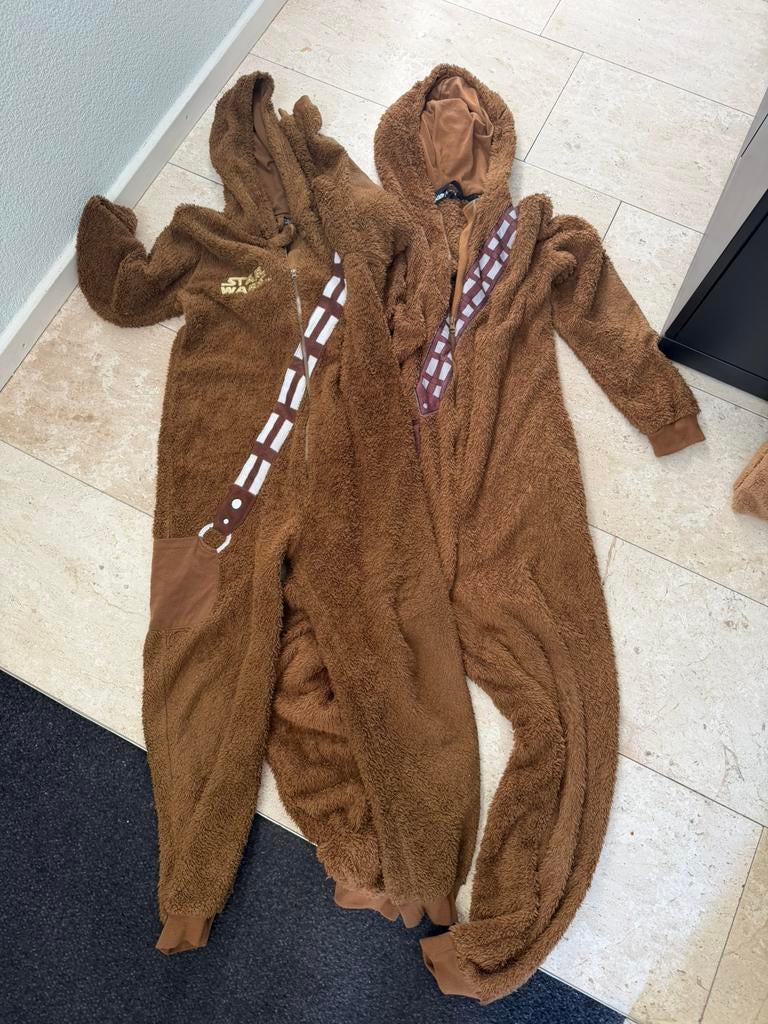 Star Wars Onesie Chewbacca maat 158 en xs/s, Kinderen en Baby's, Kinderkleding | Maat 158, Ophalen of Verzenden, Zo goed als nieuw