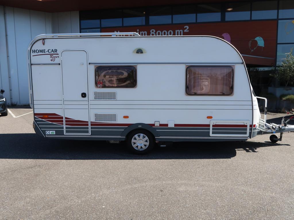 Home-Car Racer Trophy 43 TMF ZEER NETJES! LOSSE LUIFEL, Caravans en Kamperen, Caravans, Home-car, Schokbreker, Overige typen, Treinzit