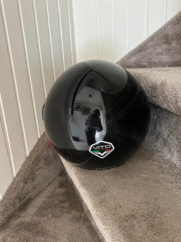 Helm vito, Fietsen en Brommers, Brommerhelmen, Ophalen of Verzenden, Zo goed als nieuw