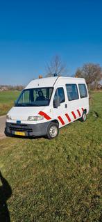 Fiat Ducato 9 persoons camper 66000 kilometer!, Overige carrosserieën, Wit, Origineel Nederlands, Ducato