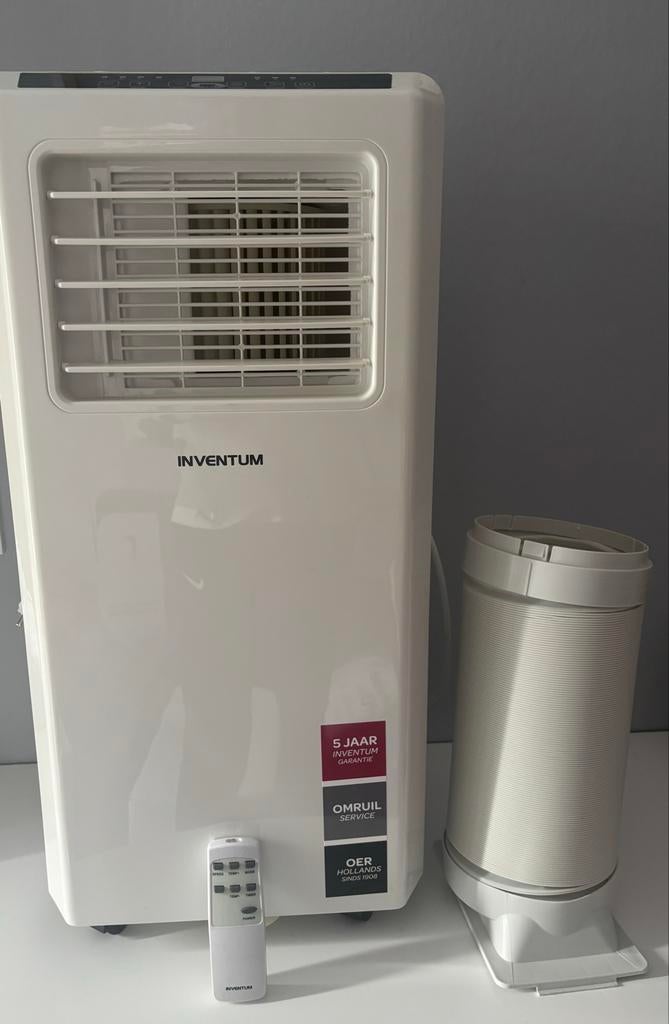 Inventum airco met afstandsbediening, Witgoed en Apparatuur, Ophalen, Zo goed als nieuw, Mobiele airco, Afstandsbediening