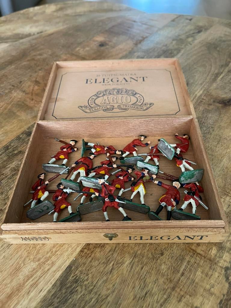 Tinnen soldaatjes, Ophalen of Verzenden, Zo goed als nieuw