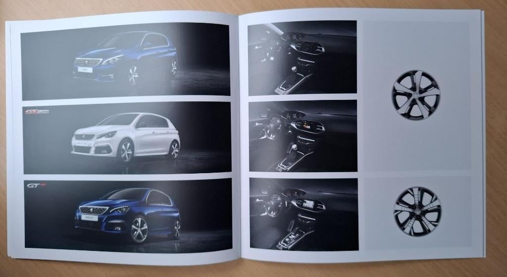 Peugeot 308 Berline brochure (2019, Duits), Verzenden, Zo goed als nieuw, Peugeot