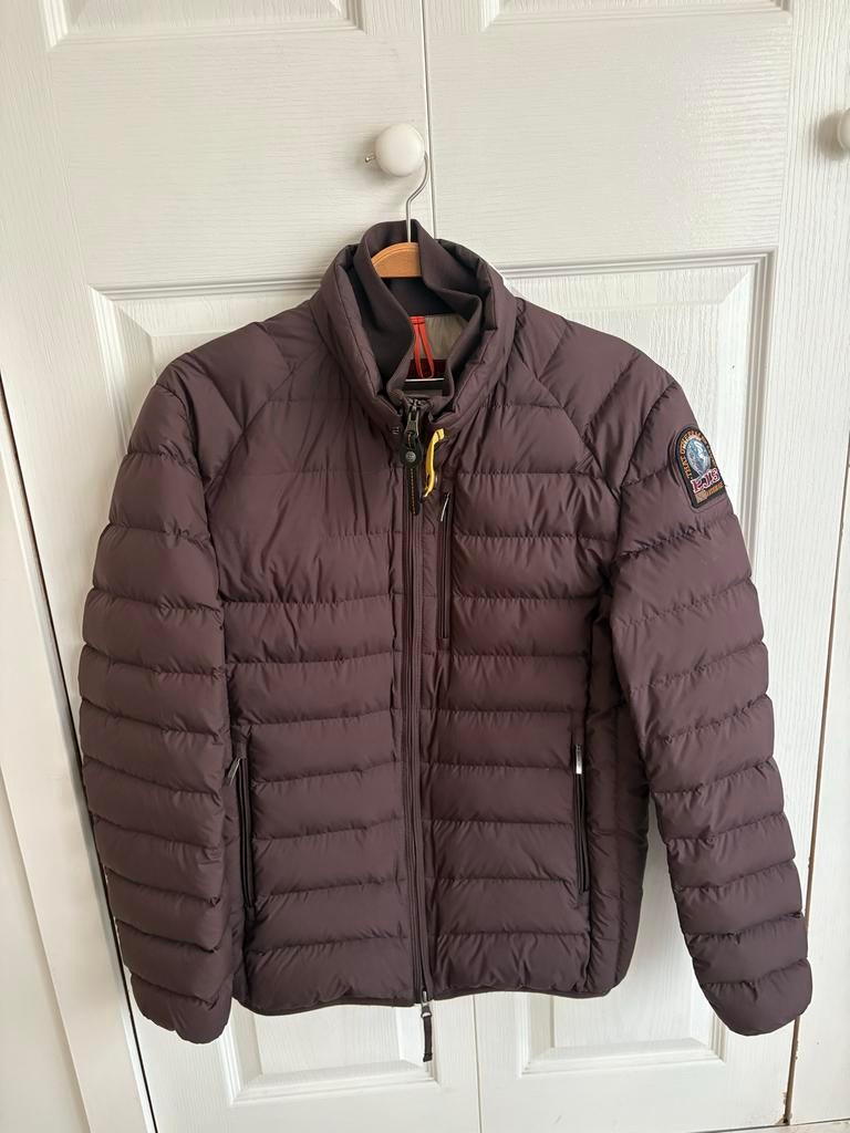 Parajumpers heren jas maat S, Verzenden, Zo goed als nieuw, Maat 46 (S) of kleiner, Bruin
