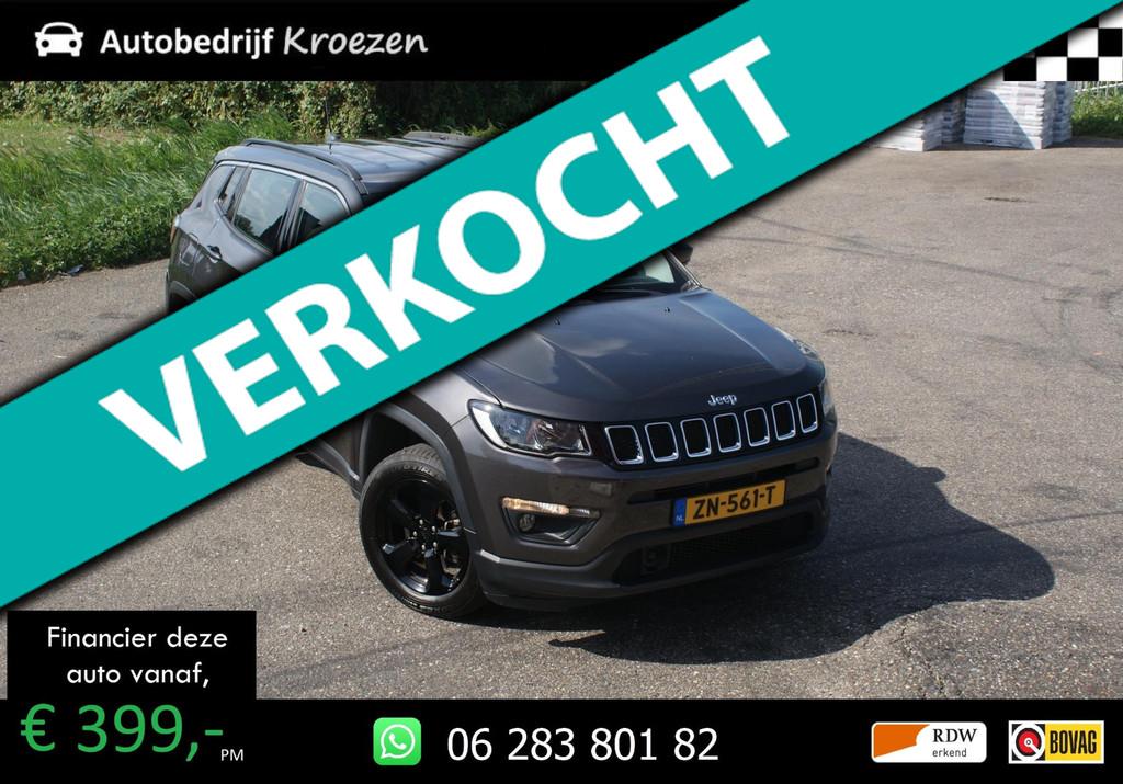 Jeep Compass 1.4 MultiAir Longitude | Org NL | Camera | Navi, Auto's, Jeep, Bedrijf, Te koop, Compass, ABS, Achteruitrijcamera