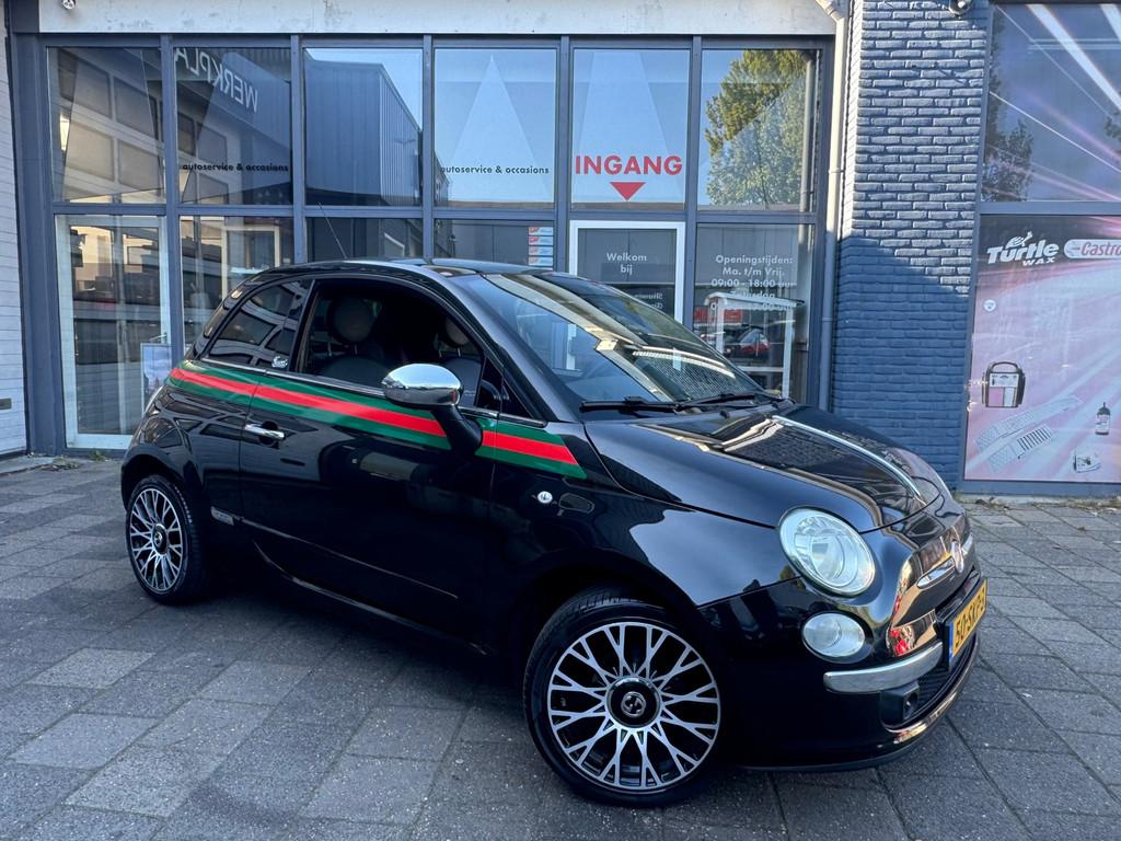 Fiat 500 1.2 Lounge By Gucci | Clima | Pano | PDC, Auto's, Fiat, Voorwielaandrijving, Euro 5, Gebruikt, 1242 cc