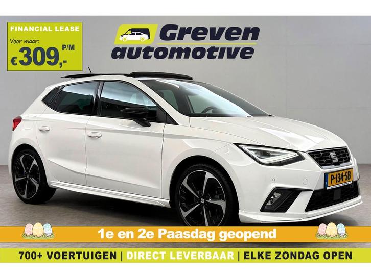 SEAT Ibiza 1.0 EcoTSI FR | Pano | Virtual | Camera | Sfeer |, Auto's, Seat, Bedrijf, Te koop, Ibiza, ABS, Achteruitrijcamera, Adaptive Cruise Control