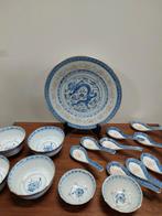 Prachtige collectie Chinees porselein met drakenmotief, Ophalen of Verzenden