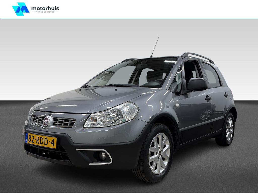 Fiat Sedici 1.6 YOUNG 120PK AIRCO LM NAP, Auto's, Fiat, Euro 5, Stof, Gebruikt, Zwart