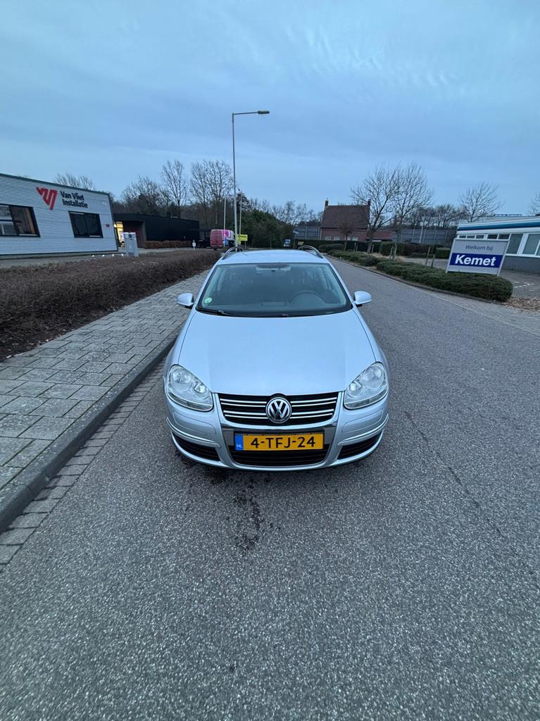 Volkswagen Golf Variant 1.9 TDI Highline, Auto's, Voorwielaandrijving, Stof, Gebruikt, Zwart