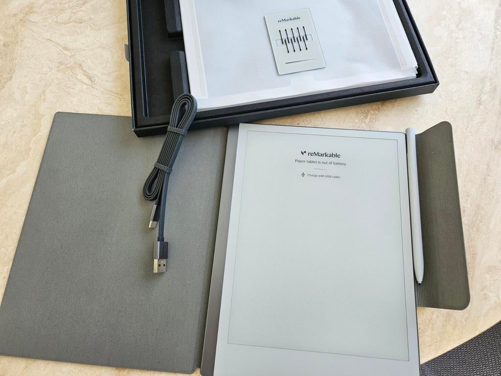 reMarkable 2 Paper Tablet - met beschermhoes, Computers en Software, E-readers, Ophalen, ReMarkable, 10 inch of meer, 16 GB of meer