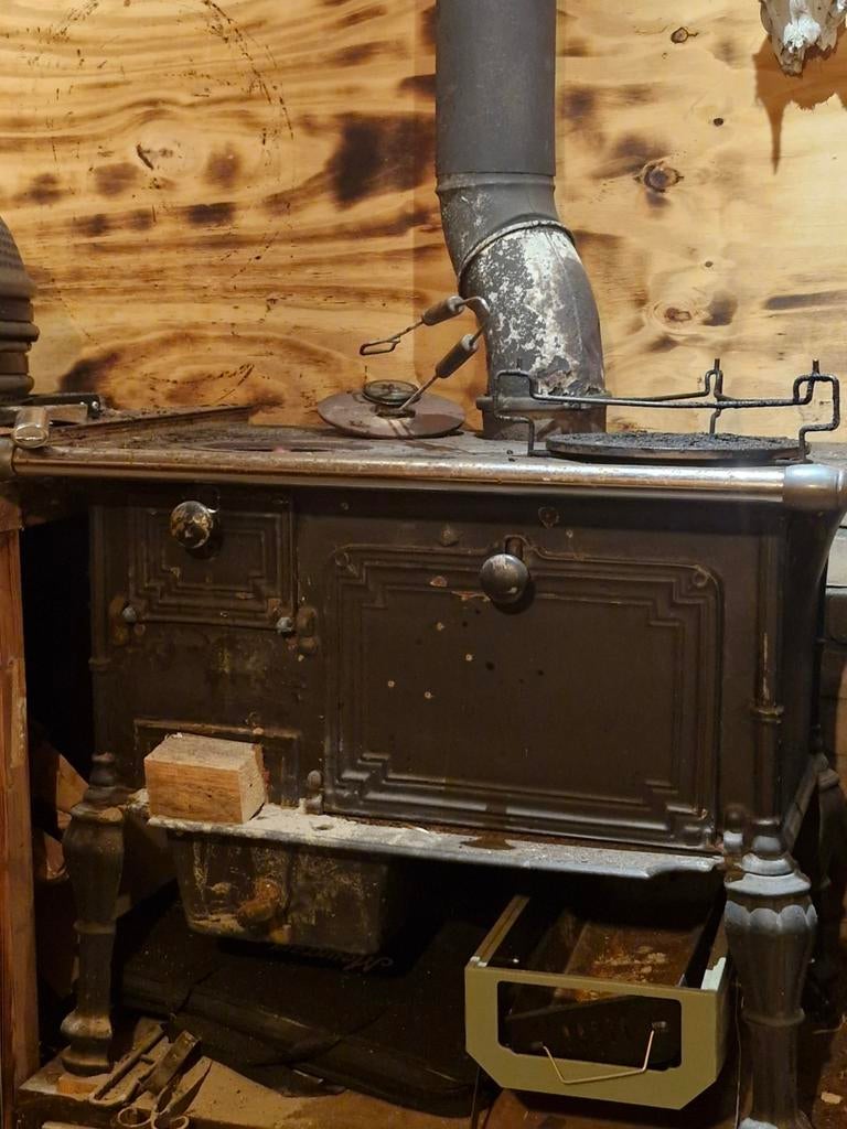 Antiek kolenfornuis, Antiek en Kunst, Ophalen of Verzenden