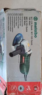 METABO haakse slijper - Werkt prima, inclusief schijven, Ophalen of Verzenden, Gebruikt, 700 tot 1000 watt, Haakse handslijpmachine