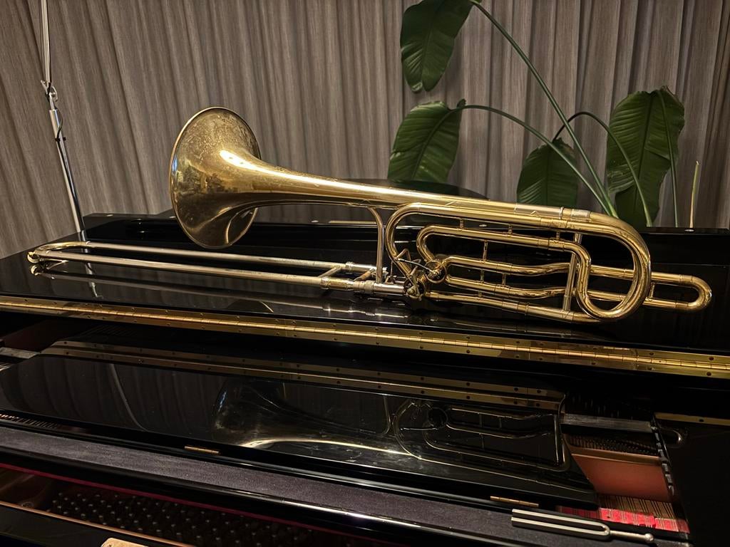 King 6B Duo Gravis Bastrombone (1977), Ophalen, Gebruikt, Bas