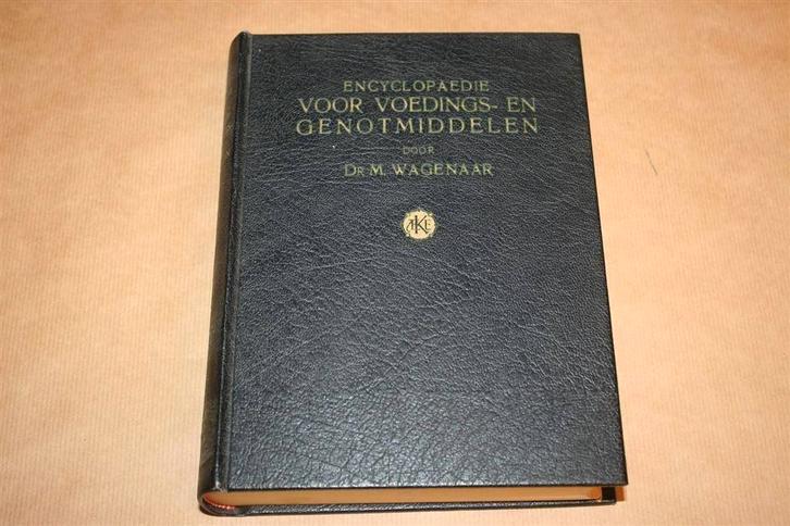 Enc. voor voedings- en genotmiddelen - Wagenaar 1947, Boeken, Gezondheid, Dieet en Voeding, Gelezen, Ophalen of Verzenden