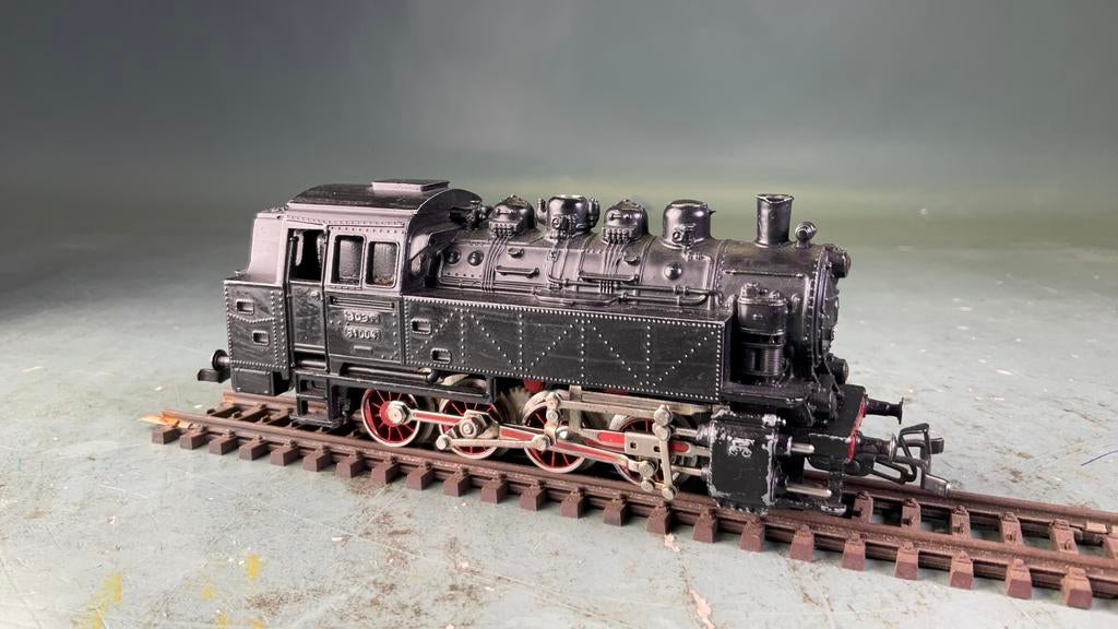 MARKLIN ho 3032 D Stoomloc 81004 analoog, Hobby en Vrije tijd, Modeltreinen | H0, Wisselstroom, Locomotief, Ophalen of Verzenden