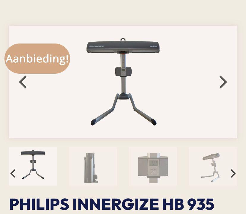 Philips Innergize zonnehemel - Goede staat, Ophalen, Gebruikt, Overige modellen, Minder dan 10 lampen