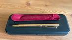 Vintage goudkleurige pen, Verzamelen, Pennenverzamelingen, Ophalen of Verzenden, Zo goed als nieuw, Balpen, Overige merken