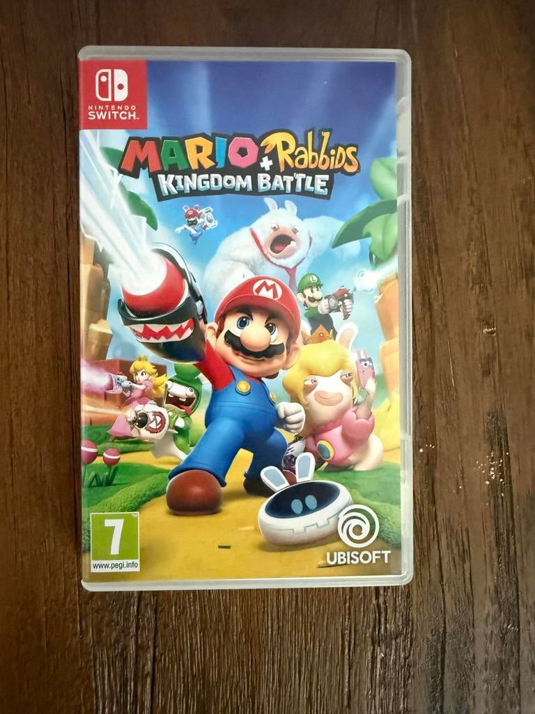Mario + Rabbids Kingdom Battle Nintendo Switch, Ophalen of Verzenden, Gebruikt, Strategie en Constructie, Vanaf 7 jaar