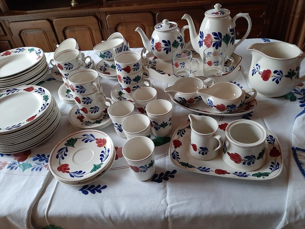 Boerenbond servies, Ophalen, Gebruikt, Overige stijlen, Aardewerk