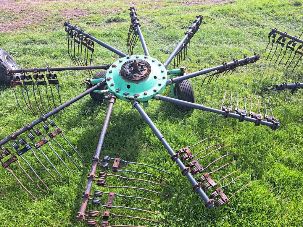 Hark armen/rotors van deutz fahr hark ks260, onderdelen, Ophalen