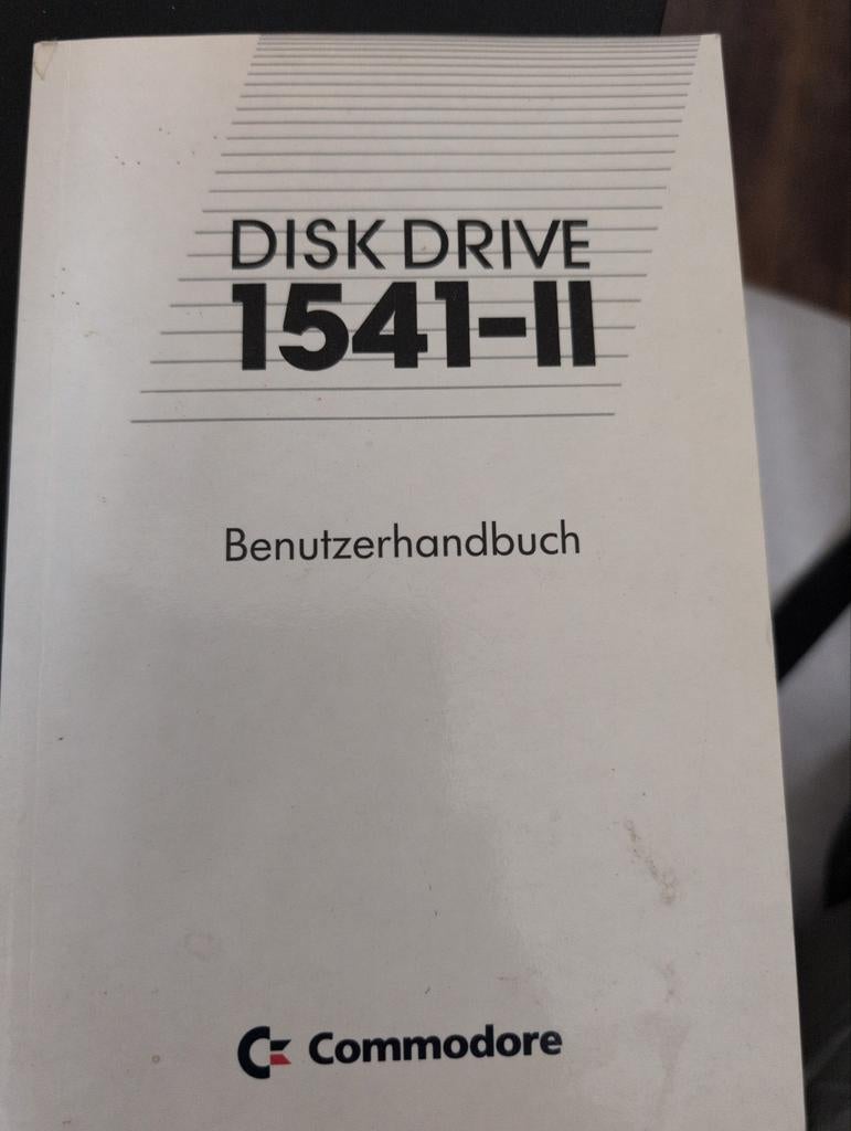 Commodore Disk Drive 1541-II en VC-1541 Handleidingen, Ophalen of Verzenden