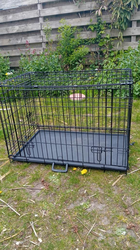 Hondenbench 56×90×64(h), Dieren en Toebehoren, Hondenbenches, Ophalen, Zo goed als nieuw