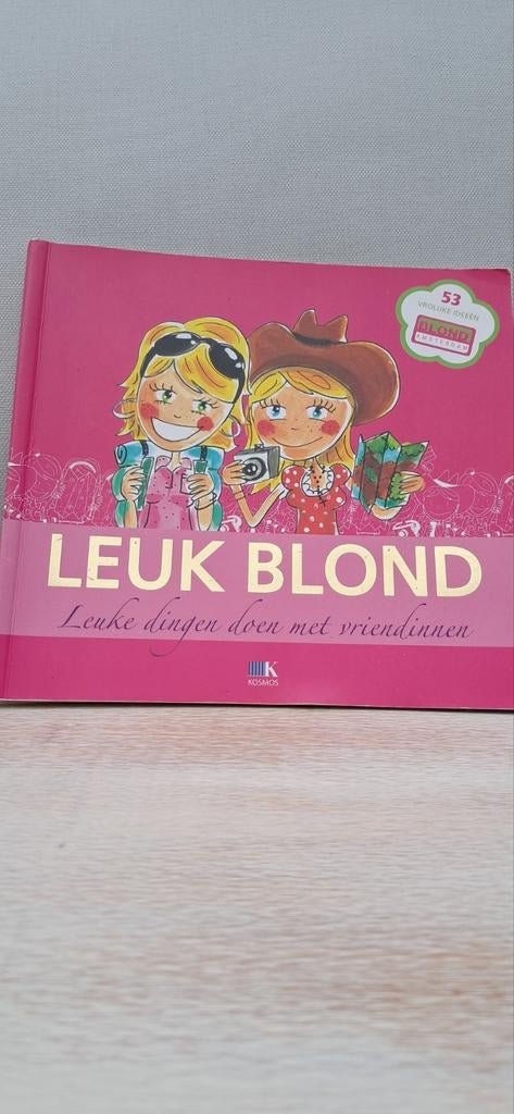 Leuk Blond: Leuke dingen doen met vriendinnen, Ophalen of Verzenden, Zo goed als nieuw, Blond Amsterdam, Nederland