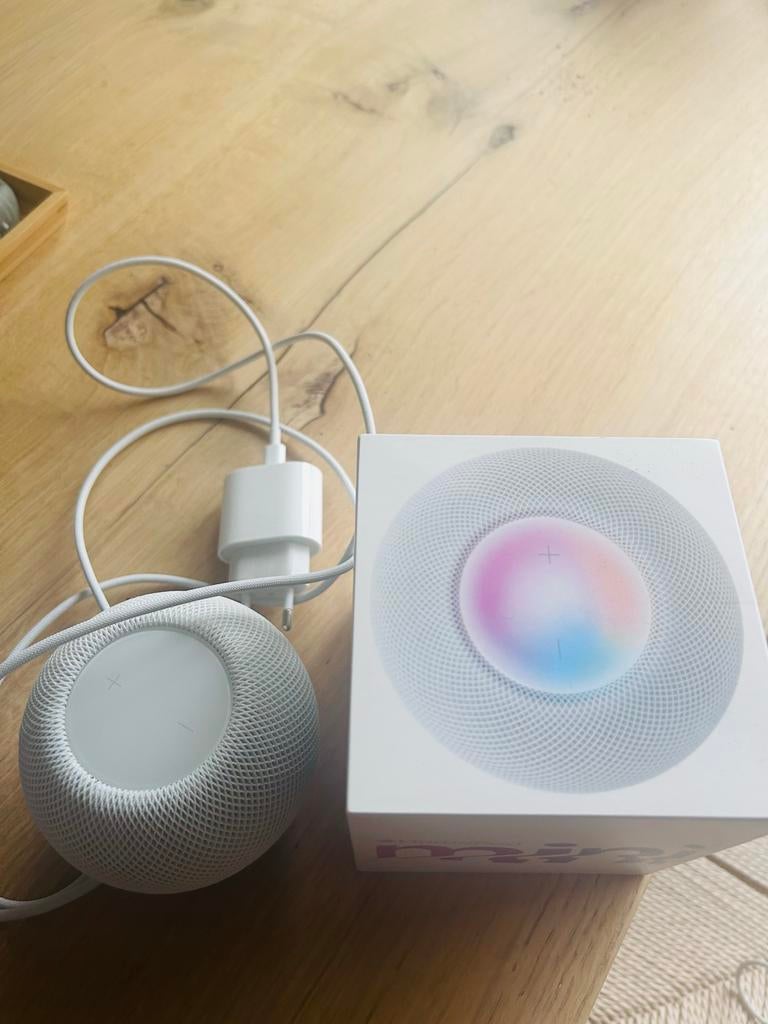 Apple HomePod Mini wit, Audio, Tv en Foto, Luidsprekers, Overige merken, Overige typen, Ophalen of Verzenden, Zo goed als nieuw