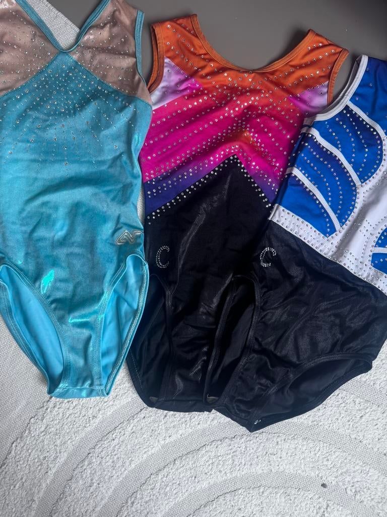 Turnpakjes en van CEK Gymnast, Sport en Fitness, Turnen, Overige kleuren, Ophalen of Verzenden, Zo goed als nieuw, Turnpak(je)