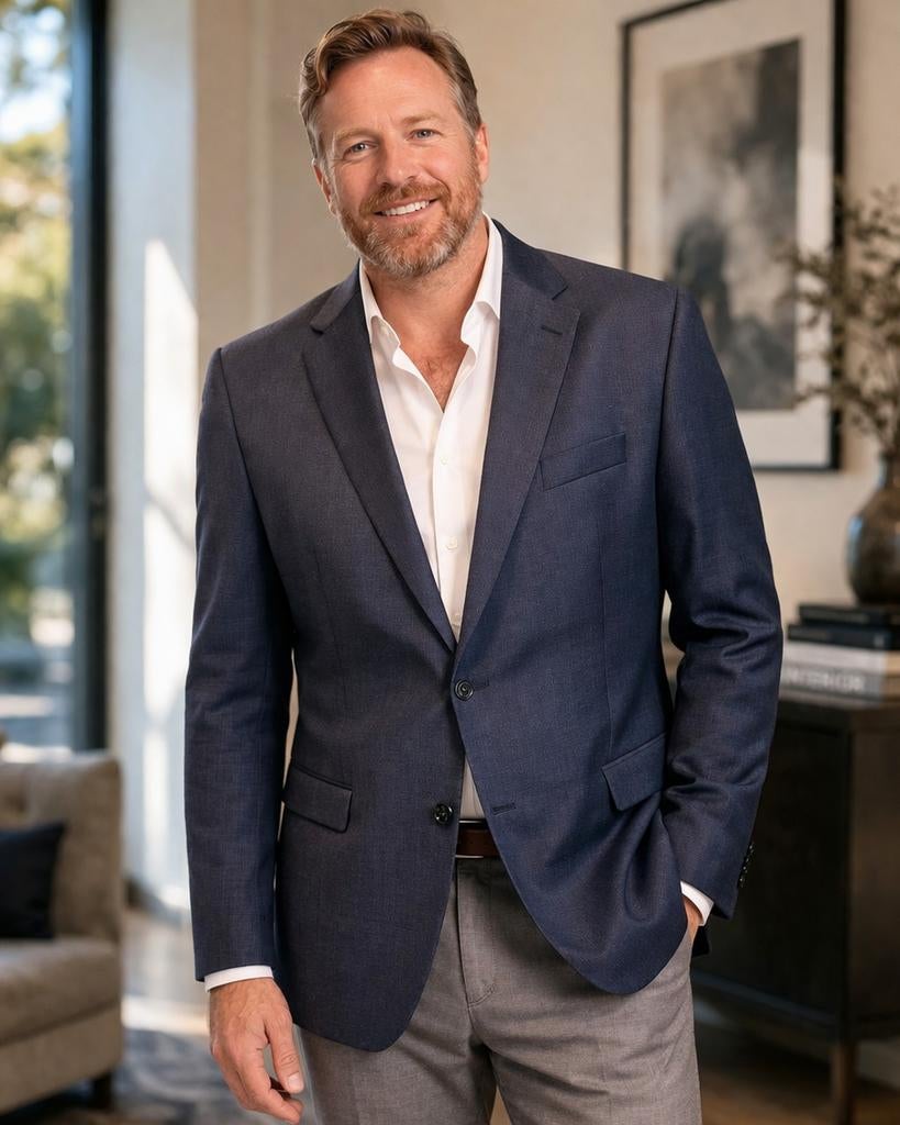 Digel Colbert Maat 54 Marineblauw modern fit, €239 nu €69.95, Kleding | Heren, Kostuums en Colberts, Maat 52/54 (L), Digel, Nieuw