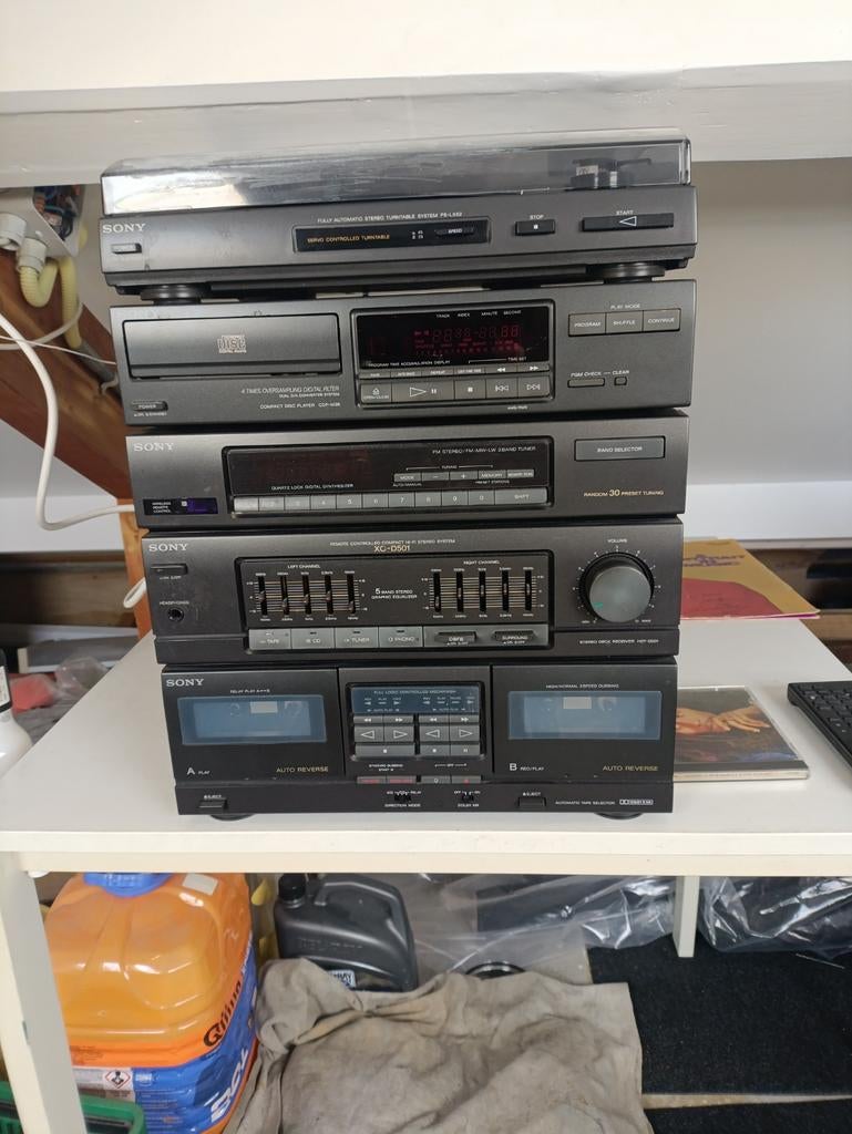 HST D 501 Sony Stereotoren, Audio, Tv en Foto, Stereo-sets, Ophalen of Verzenden, Sony, Losse componenten