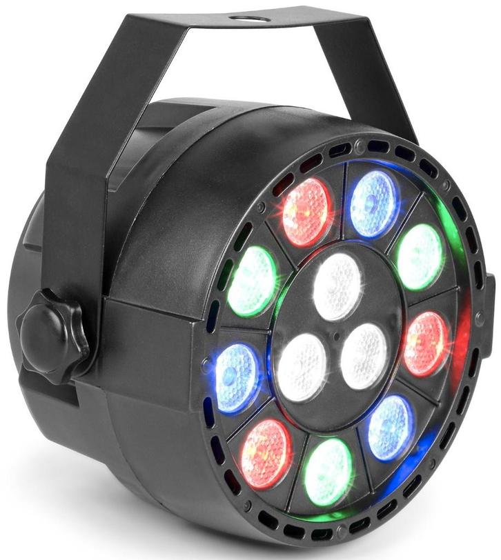 Party-Par Party-light RGBW LED, Muziek en Instrumenten, Licht en Laser, Nieuw, Licht, Geluidgestuurd, Kleur, Stroboscoopeffect