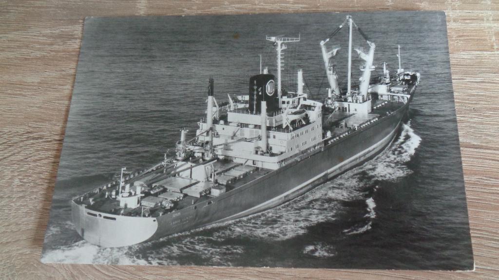 m.s. Loire Lloyd, Verzamelen, Scheepvaart, Verzenden, Gebruikt, Kaart, Foto of Prent