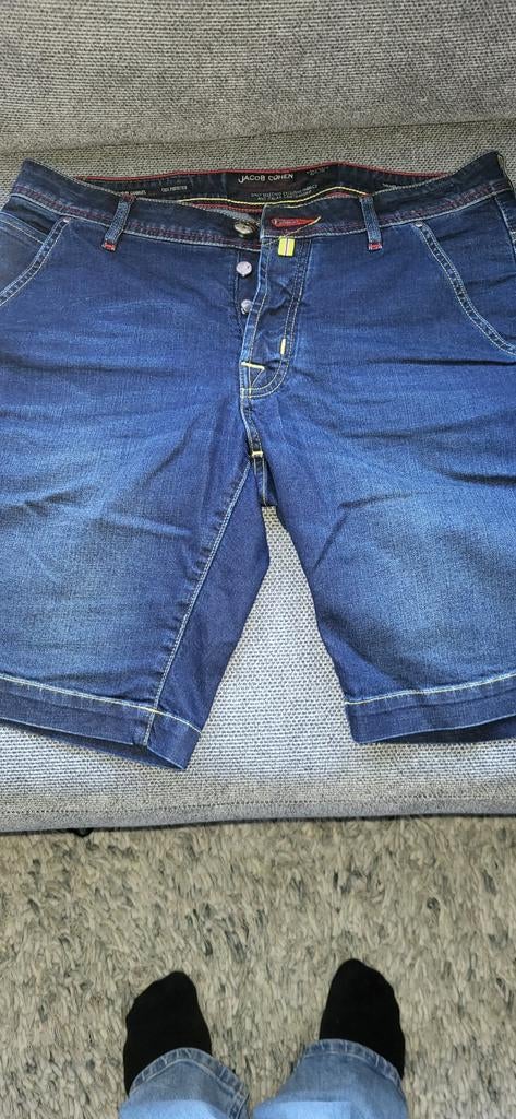 Mooie korte damesbroek Jacob Cohen maat 33, Kort, Blauw, Maat 42/44 (L), Ophalen of Verzenden