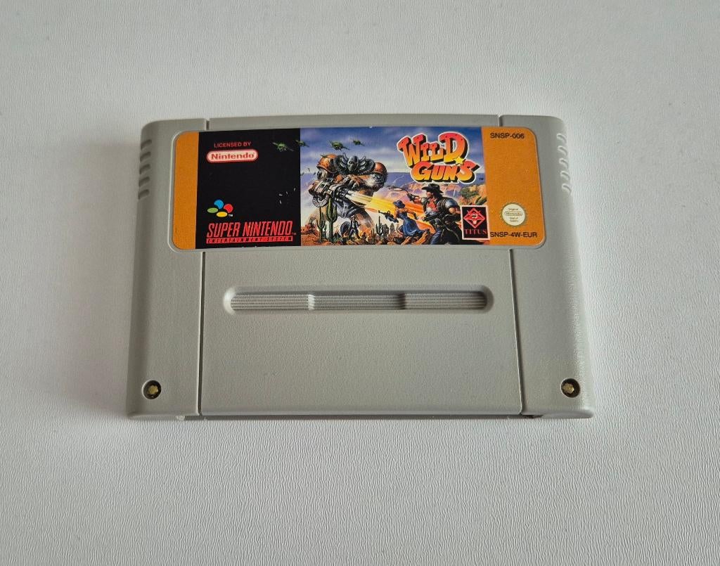 Wild Guns Super Nintendo SNES Game, Spelcomputers en Games, Games | Nintendo Super NES, Gebruikt, Shooter, 1 speler, Ophalen of Verzenden