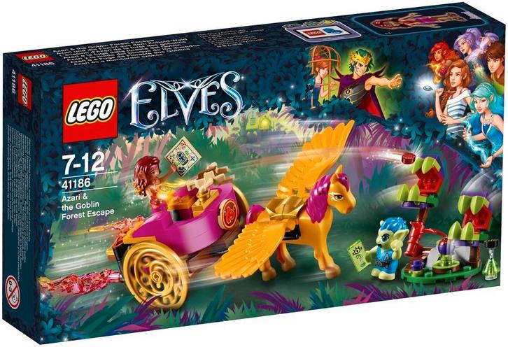 LEGO Elves 41186 Azari & de Ontsnapping uit het Goblinbos, Kinderen en Baby's, Speelgoed | Duplo en Lego, Nieuw, Lego, Complete set