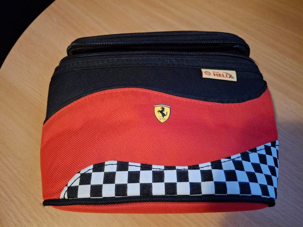Ferrari Shell Helix tasje, Verzamelen, Ophalen of Verzenden, Zo goed als nieuw, Formule 1