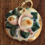 Prachtige antieke meissen hanger, Sieraden, Tassen en Uiterlijk, Broches, Ophalen of Verzenden, Zilver, Overige materialen