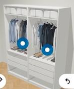 Ikea pax kledingkast compleet met ophangen IKEA, Huis en Inrichting, Kasten | Kledingkasten, Ophalen, Zo goed als nieuw, 200 cm of meer