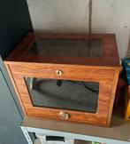 sigaren humidor met glazen deksel, Ophalen of Verzenden, Gebruikt, Tabaksdoos of Verpakking