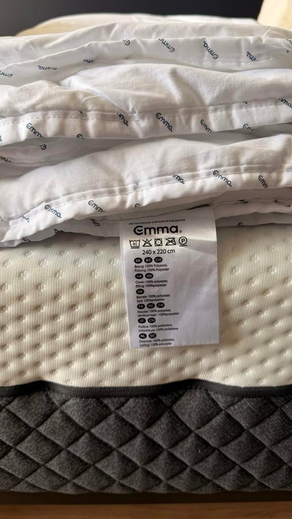 Z.g.a.n Emma duvet zomer én lente/herfst dekbedden 240 x 220, Huis en Inrichting, Slaapkamer | Beddengoed, Wit, Tweepersoons, Ophalen of Verzenden