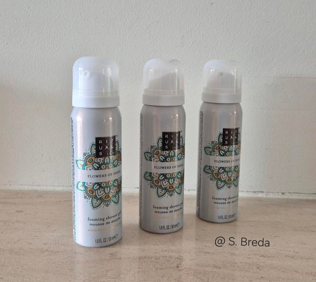 Rituals | Flowers of India | Limited Shower foam 50 ml, Ophalen, Nieuw, Bad & Douche