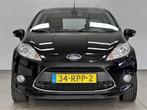 Ford Fiesta 1.6 Titanium/ 16'' LMV/ 120pk/ Dakspoiler/ Voorr, Auto's, Voorwielaandrijving, Stof, Zwart, Zwart