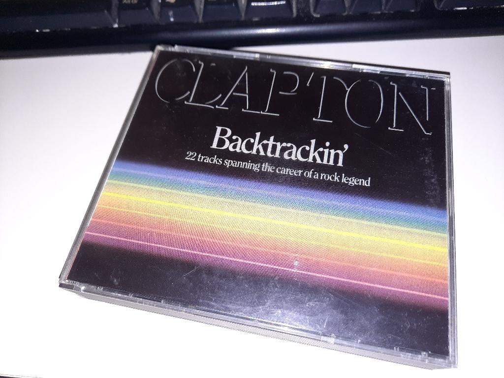 2 CD BOX Eric Clapton – Backtrackin', Ophalen, Gebruikt