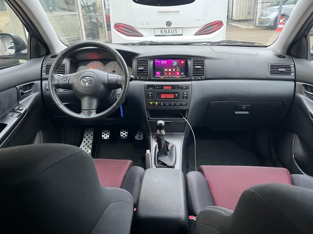 Toyota COROLLA 1.8 T-Sport 192pk Clima CarPlay 17 inch, Voorwielaandrijving, Zwart, Handgeschakeld, Geïmporteerd
