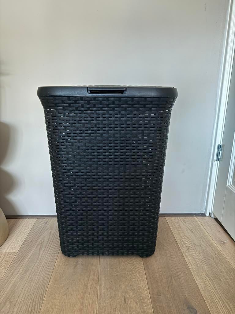 Curver wasmand 60L, Huis en Inrichting, Ophalen, Zo goed als nieuw, Zwart