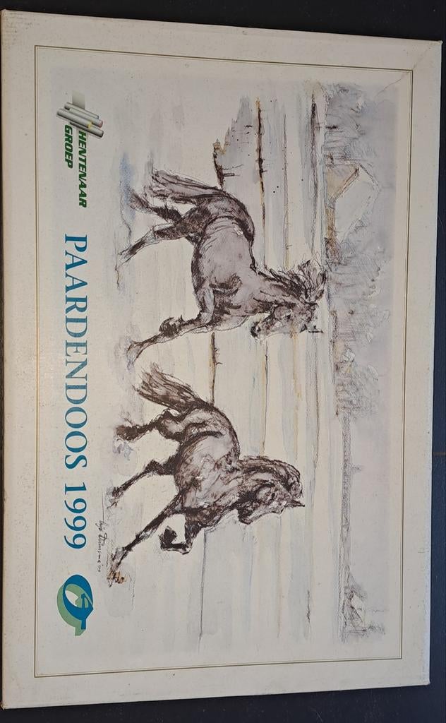 3 paardenspellen in 1 doos, Hobby en Vrije tijd, Gezelschapsspellen | Bordspellen, Ophalen of Verzenden