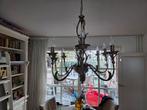 Elegante kroonluchter met kristallen details, Huis en Inrichting, Lampen | Kroonluchters, Ophalen of Verzenden, Gebruikt, Glas