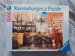 Ravensburger puzzel, 1000 stukjes Venetië., Ophalen of Verzenden, 500 t/m 1500 stukjes, Zo goed als nieuw